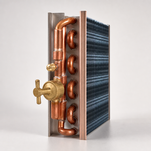 Évaporateur à serpentin en <span class=keywords><strong>cuivre</strong></span> hydrophile bleu haute efficacité pour climatisation industrielle, échangeur de chaleur, <span class=keywords><strong>radiateur</strong></span> - Product Image 2