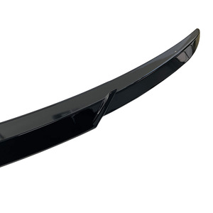 Alerón Trasero Estilo Brabus para Mercedes-Benz Clase C W206, Adhesivo con Textura de Carbono Negro, Alerón en Forma de Ala de ABS para Maletero - Product Image 2