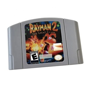 Retro-Videospiel-Kassette <span class=keywords><strong>Rayman</strong></span> 2 - The Great <span class=keywords><strong>Escape</strong></span> für N64 Spiele USA-Version Englische Sprache für N64 - Product Image 1