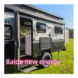 Remolque Camper 4x4 Todoterreno - Remolque de Aluminio Ruiwei con Baño, Remolque de Viaje, Caravana, Autocaravana - Product Image 2
