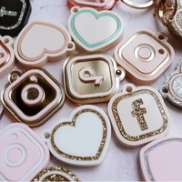 Porte-clés NFC personnalisé avec logo d'entreprise, pendentif NFC compatible avec les outils NFC et les applications de réseaux sociaux