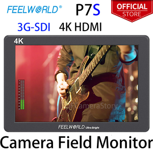 จอภาพกล้อง FEELWORLD-P7 P7S สำหรับใช้งานกลางวัน รองรับ 3G-SDI 4K สำหรับ FEELWORLD P7 P7S ขนาด 7 นิ้ว ความสว่าง 2200nit ใช้งานกลางวันได้ - Product Image 2