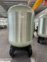 Réservoir sous pression en fibre de verre FRP haute résistance 150 psi pour système de filtration d'eau adoucissante