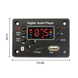 MP3 플레이어를 위한 WMA/WAV/FLAC/APE를 지원하는 5.0 스크린용 DC 12V USB FM 라디오 무손실 오디오 디코더 보드 모듈 - Product Image 5