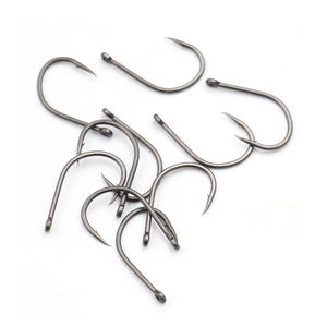 2 #4 #6 # Hochwertiger Kaffee grün braun <span class=keywords><strong>3</strong></span> Farben Angeln Haken aus Kohlenstoffs tahl - Product Image 1