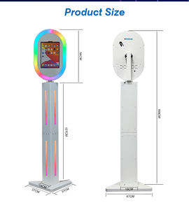 Carcasa de cabina de fotos para cámara DSLR compatible con IPad y <span class=keywords><strong>IPhone</strong></span> para eventos de fiestas y despegues de selfies - Product Image 2