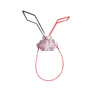 Feu de signalisation solaire IP68 DC1.2V LED rouge 3000K à montage au sol pour avertissement de circulation - Product Image 4