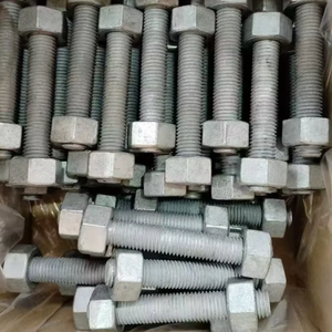 Chấp nhận tùy chỉnh thép carbon M12-M42 cao cấp 8.8 10.9 12.9 Stud bu lông với nặng Hex hạt - Product Image 1