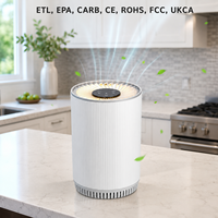 Purificateur d'air HEPA et filtre à charbon pour bureau, maison, pollen, odeurs d'animaux, fumée, purification des particules