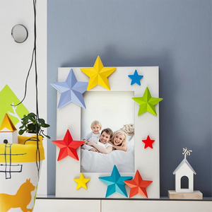 Marco de fotos de resina de estrella 4x6 de mi primera comunión, regalo perfecto para imágenes de comunión para niños - Product Image 2