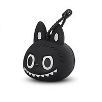 Pour POP MART Officiel 100% The Monsters 10ème Anniversaire Étui pour Casque Audio Poupée Vinyle Peluche Labubu Boîtes Mystères