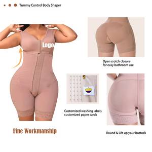 Faja Moldeadora Colombiana Premium de Alta Compresión, Body Reductor de Abdomen, Silueta de Reloj de Arena, 3 Niveles de Ganchos, Compresión en la Cintura - Product Image 2