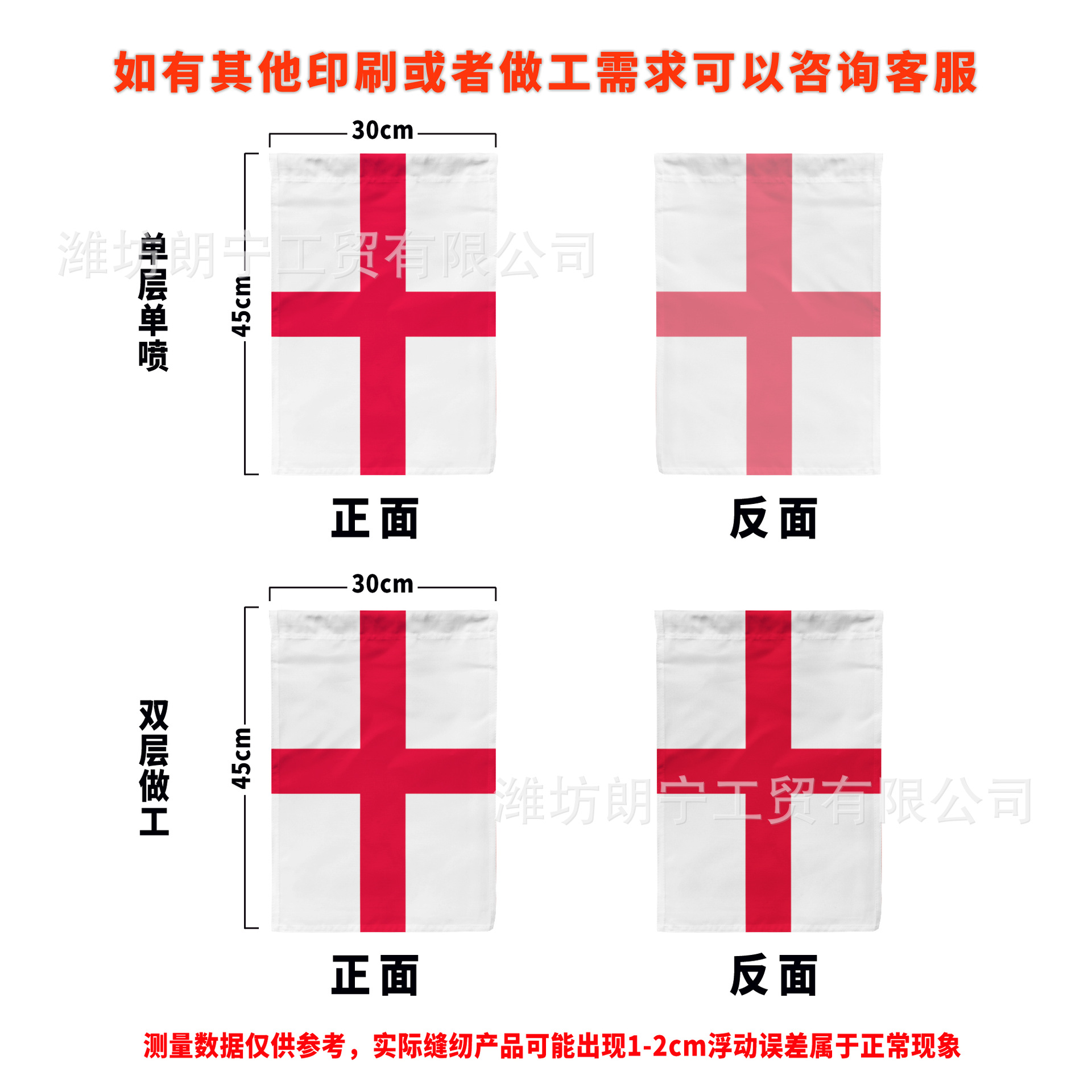 Polyester monocouche-Angleterre