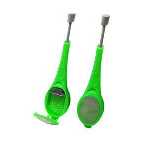 WELAND-Colador <span class=keywords><strong>de</strong></span> té <span class=keywords><strong>de</strong></span> plástico PP <span class=keywords><strong>de</strong></span> grado alimenticio <span class=keywords><strong>verde</strong></span> reutilizable portátil <span class=keywords><strong>de</strong></span> viaje saludable para té <span class=keywords><strong>de</strong></span> hojas sueltas - Product Image 6