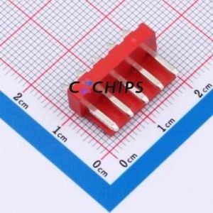 BX-VH3.96-5PZZ-R Wire-to-Board Pin Header Through hole Component (THT),P=3.96mm Connector 1x5P 3.96mm Through Hole VH - Product Image 1