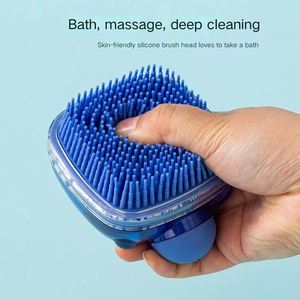 Cepillo de Baño y Masaje para Mascotas 2025 al por Mayor, Dispensador de Champú, Cepillo de Silicona Suave para Perros, Cepillo de Ducha para Aseo - Product Image 5