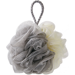 Éponge de bain exfoliante en forme de fleur, en maille colorée, pour adultes, pour la douche - Product Image 5