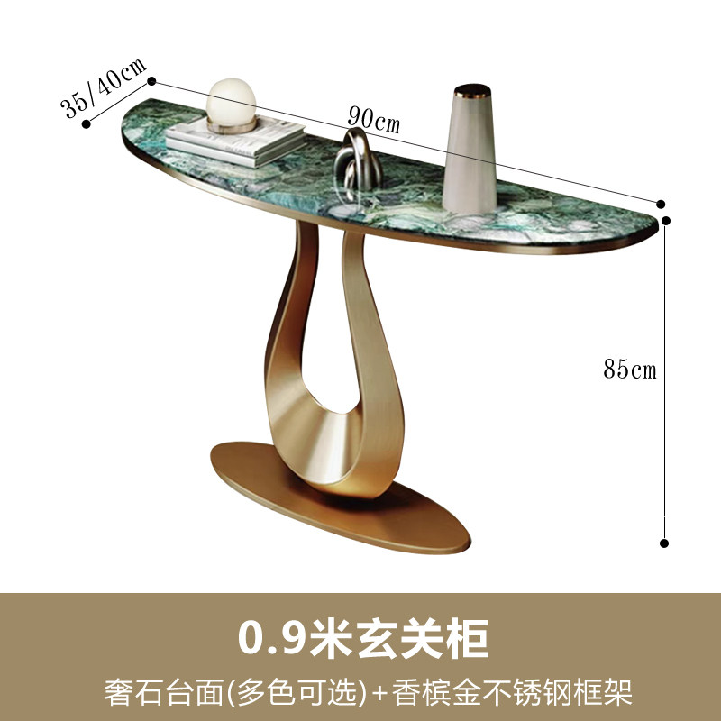 Smeraldo naturale pietra di lusso base champagne