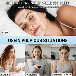 Parches Faciales Antiarrugas de Silicona Personalizados para Frente y Cuello, Adhesivos Instantáneos para Reducir Arrugas - Product Image 6