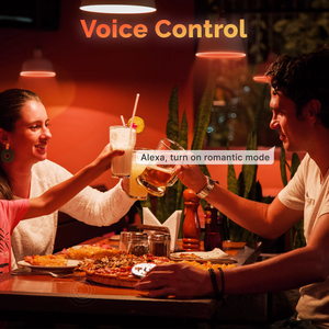 Moes tuya wifi thông minh dẫn bóng đèn Đèn chiếu sáng Lumen 350lm 4.9W E27 RGB + CW AC 110-240V với nhịp điệu âm nhạc - Product Image 5