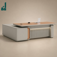 Scrivania Direzionale Moderna in Legno Verniciato Opaco |   Finitura Durevole per Ufficio Dirigenziale |   Dimensioni e Colori Personalizzati per Ordini all'Ingrosso