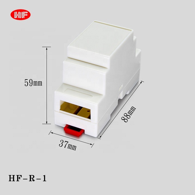 Din Rail Box Enclosure Electronic Plastic Enclosure Din Rail Box Enclosure for Terminal Block Housing