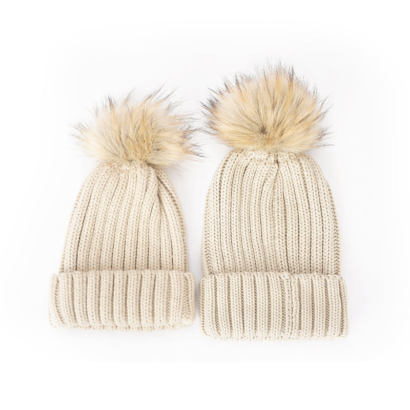 Wholesale Custom Pom Pom Beanie Hats High Quality Winter