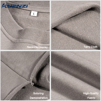 Débardeur surdimensionné personnalisé Kuenzi avec logo, manches courtes, 87% coton, 13% polyester, 340GSM, poids lourd, pour femmes
