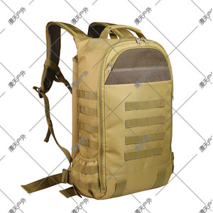 Sac à dos tactique pliable pour mère et bébé avec matelas à langer pour la randonnée en plein air, le camping, unisexe, kaki, vert armée - Product Image 3