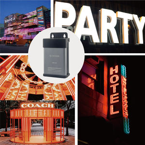 Лидер продаж, непромокаемый Светодиодный источник питания для светодиодных вывесок с переключением питания BIS 60 Вт 12 В - Product Image 6