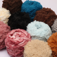 Hersteller-Großhandel: Imitationsfell-Langhaar-Mercerisiertes Polyestergarn für Handstricken und Häkeln – geringe Schrumpfung, gewebter Plüsch