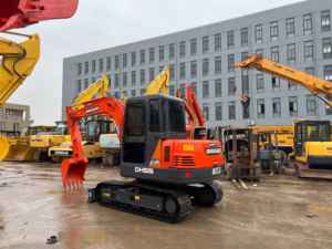 Excavadora Mini Usada Doosan DH55 de 5 Toneladas, Excavadora Pequeña de Segunda Mano Doosan DH55, DH55 DH60 DH70 DH80, Precio Competitivo - Product Image 5