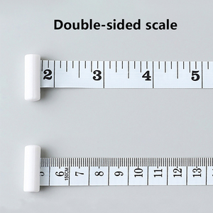 พวงกุญแจพลาสติก ABS วัดขนาด150ซม./60นิ้วเครื่องมือตัดเย็บโลโก้กำหนดเอง1.5เมตร - Product Image 4