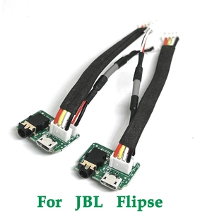 Connecteur de carte d'alimentation de prise de Port de Charge Micro USB pour haut-parleur Bluetooth <span class=keywords><strong>JBL</strong></span> FLIPSE avec ligne - Product Image 1