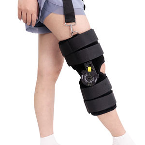 Attelle <span class=keywords><strong>de</strong></span> genou médicale réglable et respirante en nylon Taijie TJ-KM032, type fixateur, pour usage domestique, du genou à la cheville - Product Image 5