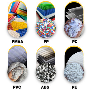 Venta a bajo precio, trituradora de plástico de hoja compuesta de <span class=keywords><strong>PC</strong></span>/ABS con certificación CE, máquina trituradora de plástico de letrero de cartelera multifuncional - Product Image 2