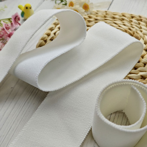 Cinta Elástica de Tela Jacquard con Logotipo Personalizado, Cinta de 50 mm para Dobladillos de Ropa, Ropa Interior, Cinta Elástica de Tela - Product Image 2