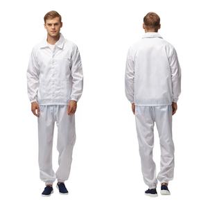 H-1121 Revers Kraag Cleanroom Iso Esd Kledingstuk Antistatische Jas Anti-Statische Kleding - Product Image 5