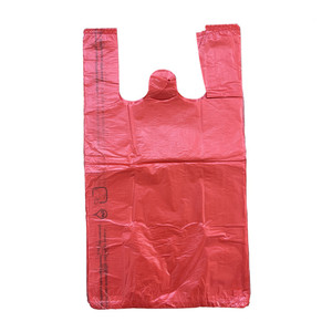 <span class=keywords><strong>Sac</strong></span> en PEHD jetable à soufflets latéraux avec poignée gilet et impression en gravure pour usage professionnel et commercial - Product Image 4