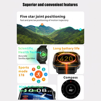 Montre connectée VVS pour hommes, GPS, sport, étanche IP68, tracker de fitness, course à pied, natation, appels Bluetooth, OEM, ODM, personnalisable