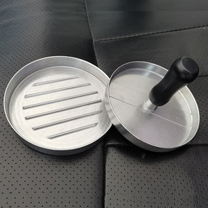 Stampo per Hamburger in Metallo e Pressa per Carne, Stampo per Ripieni da Cucina Domestica, Scatola Colorata Inclusa - Product Image 6