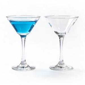 Copas de Cóctel Triangulares con Tallo, Copas de Bar para Cóctel <span class=keywords><strong>Martini</strong></span> 110/170/190ml, Copa de Whisky Personalizable para Bar y Hogar - Product Image 6