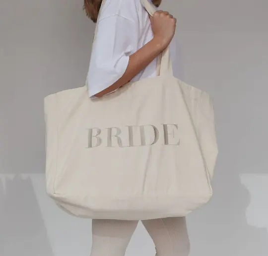 Оптовая продажа, дружественные многоразовые сумки для покупок с индивидуальным принтом логотипа, натуральная плотная хлопчатобумажная Холщовая Сумка для продуктов, подружек невесты, сумка-тоут