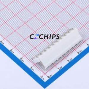 ZX-VH3.96-10PWZ Wire-to-Board Pin Header Bent Lead Through Hole,P=3.96mm Connector 1x10P 3.96mm Right Angle Insert VH - Product Image 2