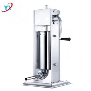 Machine à saucisses verticale en acier inoxydable 3L/5L/7L, remplisseuse manuelle de saucisses pour la fabrication de saucisses, de salami et de <span class=keywords><strong>chorizo</strong></span> - Product Image 1