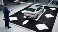 Tapis de calibrage AVM pour caméra de vision panoramique BYD ATTO 3 – Fabrication sur mesure, directement de l'usine