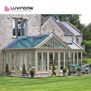 หลุวินดอว์ ผู้ผลิตจากจีน ห้องอาบแดดสี่ฤดู แบบโปร่งแสง โครงสร้างอะลูมิเนียม กระจก ตั้งอิสระ - Product Image 3