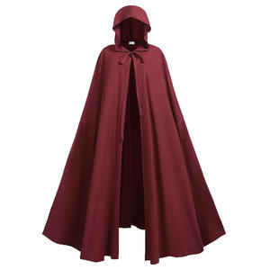 Capa con Capucha de Caballero Medieval Retro, Inspirada <span class=keywords><strong>en</strong></span> Películas, Disfraz para Cosplay de Halloween y Juego de Roles - Product Image 2