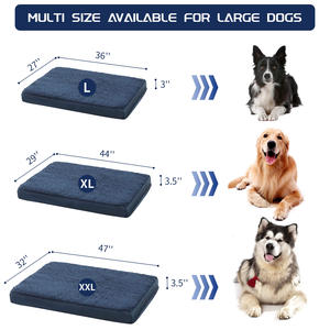 OEM & ODM impermeable lavable ortopédico de alta resistencia extra grande XL XXL cama de espuma de memoria para perros grandes - Product Image 3