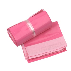 Bolsas de plástico para envíos postales, sobres de correo, color rosa, para mensajería, venta al por mayor, autoadhesivas - Product Image 1